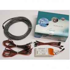 Комплект LED SET 6 LEDs, 3000K, IP67, до 90 ° C - (сауна) Комплект LED SET 6 LEDs, 3000K, IP67, до 90 ° C - (сауна)